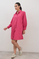 שמלת דור ורוד פוקסיה