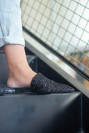 כפכפי אורנוס - פייטים שחור