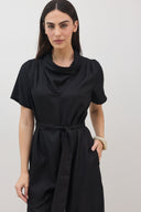 אוברול שחף קצר שחור