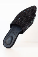 כפכפי אורנוס - פייטים שחור