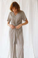 אוברול לאב פרינט גאומטרי