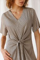 אוברול לאב פרינט גאומטרי