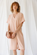 אוברול אריאל ורוד