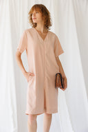 אוברול אריאל ורוד