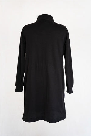 שמלת סופי שרוול ארוך שחור