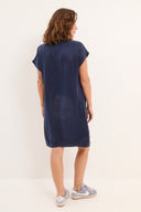 שמלת קוקו כחול כהה