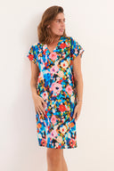 שמלת קוקו פרחונית