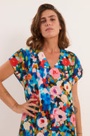 שמלת קוקו פרחונית