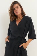 אוברול חצב שחור