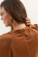 שמלת סתיו קאמל