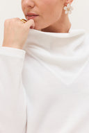 גולף וופל משולש לבן