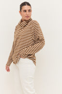 גולף ליבי פסים קאמל