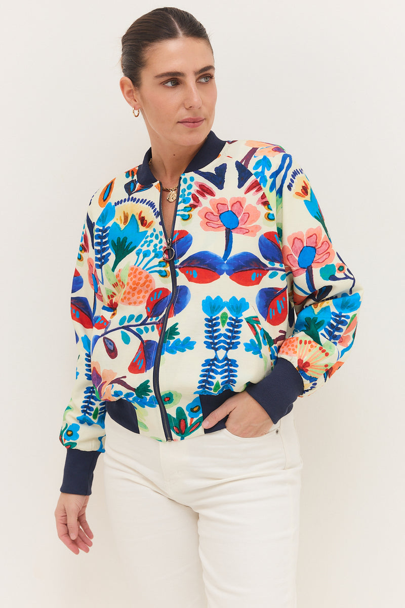 בומבר פרחוני