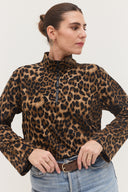 חולצת WOW מנומר