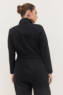 אוברול גלי שחור