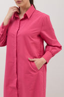 שמלת דור ורוד פוקסיה