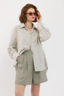 חולצת שלכת פסים אפור