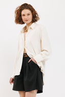 חולצת שלכת שמנת