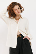 חולצת שלכת שמנת