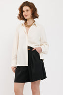 חולצת שלכת שמנת