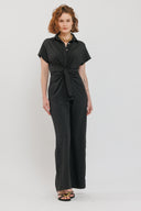 אוברול אביה שחור