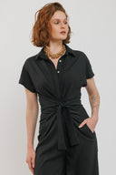 אוברול אביה שחור