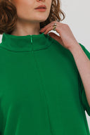 שמלת סופי שרוול קצר ירוק