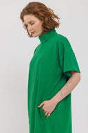 שמלת סופי שרוול קצר ירוק