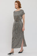 גלביה סאטן מנומר