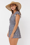 בגד ים מנומר חיתוך במותן