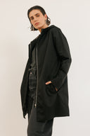 מעיל שוהם שחור