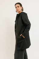 מעיל שוהם שחור