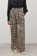 מכנסי פז מנומר סאטן