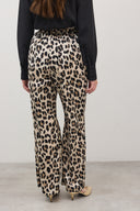 מכנסי פז מנומר סאטן