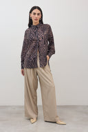 חולצת שלכת מנומר