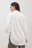 חולצת שלכת לבן