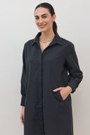 שמלת דור שחור פסים