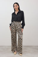 מכנסי פז מנומר סאטן