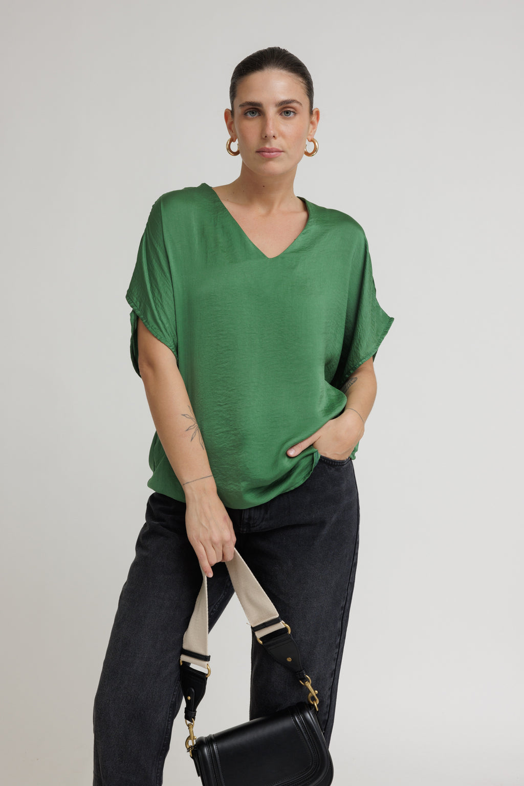 חולצת סאני ירוק